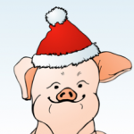 christmas pig
