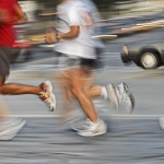 running in the city