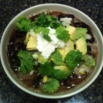 healthy black bean soup healthy black bean soup