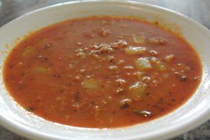 Hearty Turkey Tomato Soup